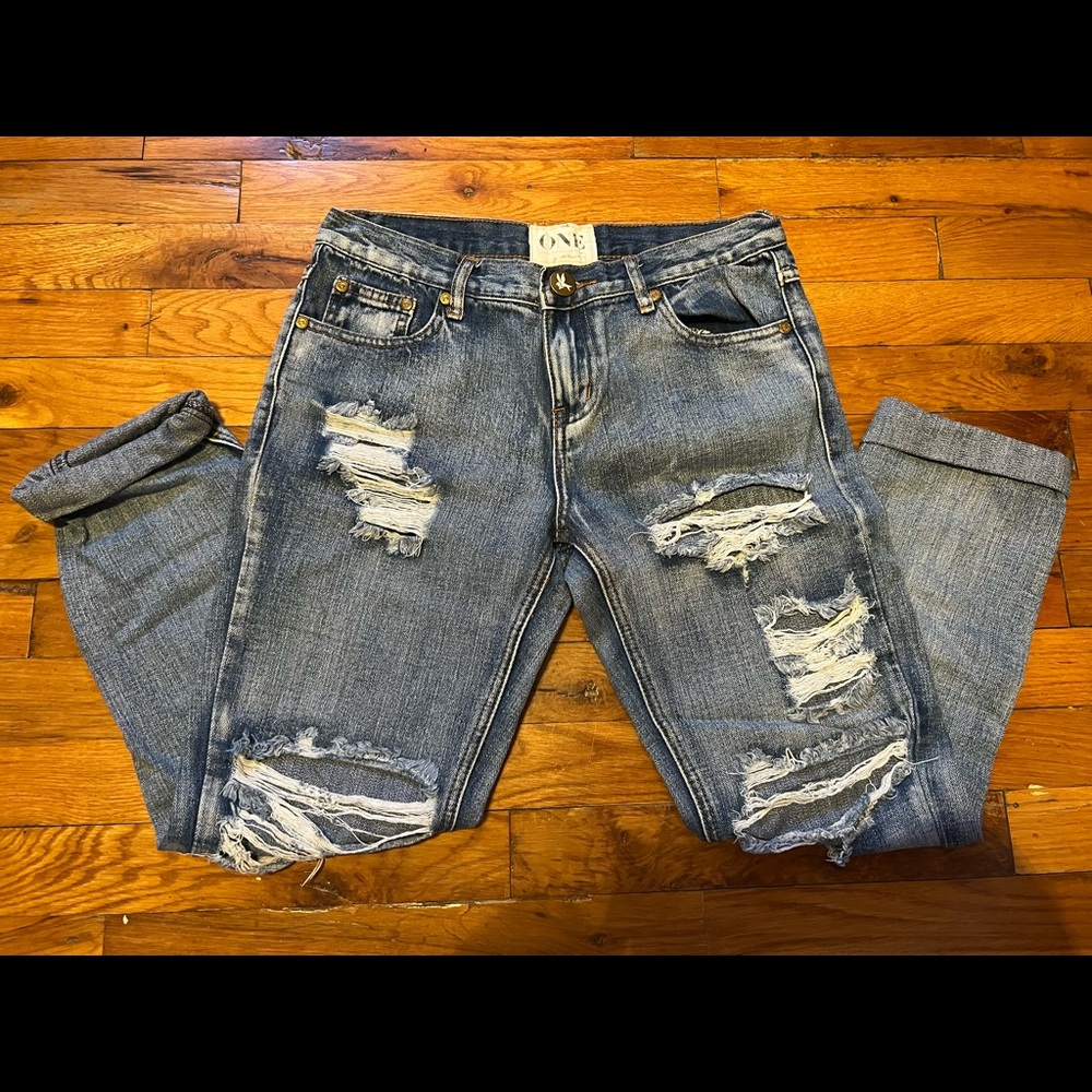 One Teaspoon Boyfriend Jeans